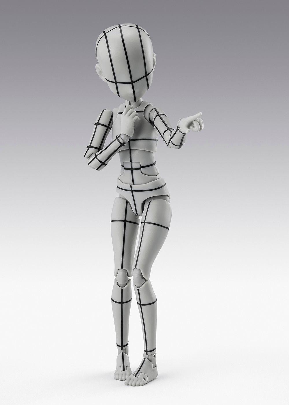BODY-CHAN -KEN SUGIMORI- Edition -WIREFRAME-(Gray Color Ver.) | 4573102698360