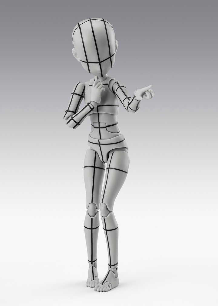 BODY-CHAN -KEN SUGIMORI- Edition -WIREFRAME-(Gray Color Ver.) | 4573102698360