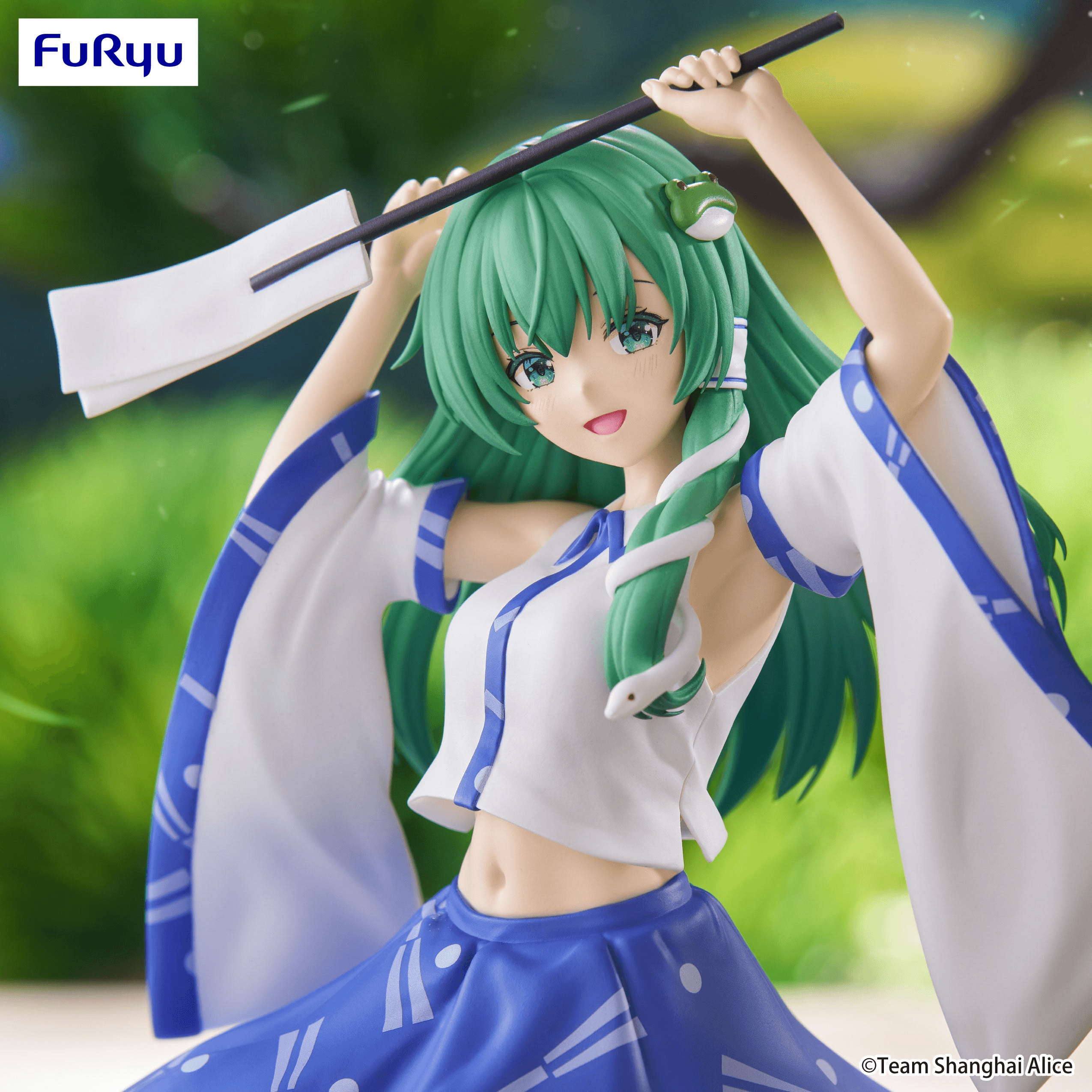 Touhou Project Noodle Stopper Figure -Sanae Kochiya- | 4571623508489