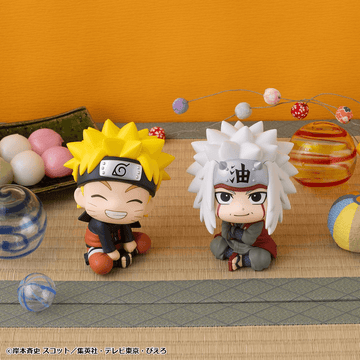 Lookup NARUTO Shippuden Naruto Uzumaki Smile ver. & Jiraiya set【with gift】