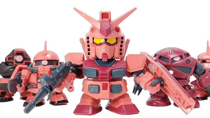 Bandai SD Gundam G Generation-F Char's Custom MS Collection | 4573102641137