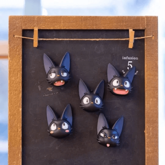 Jiji Face Magnet Blind Box "Kiki's Delivery Service" (Box/6) | 4990593449859