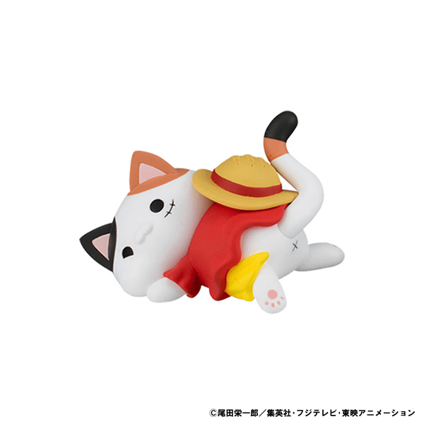 MEGA CAT PROJECT ONE PIECE Nyan Piece Nyan！Stickie！ (Box of 8)