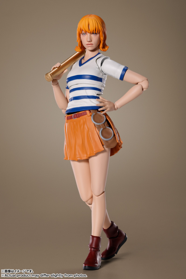 BANDAI Tamashii NAMI（A Netflix Series: ONE PIECE） "A Netflix Series: ONE PIECE", TAMASHII NATIONS S.H.Figuarts(4573102662569)(4573102662569)