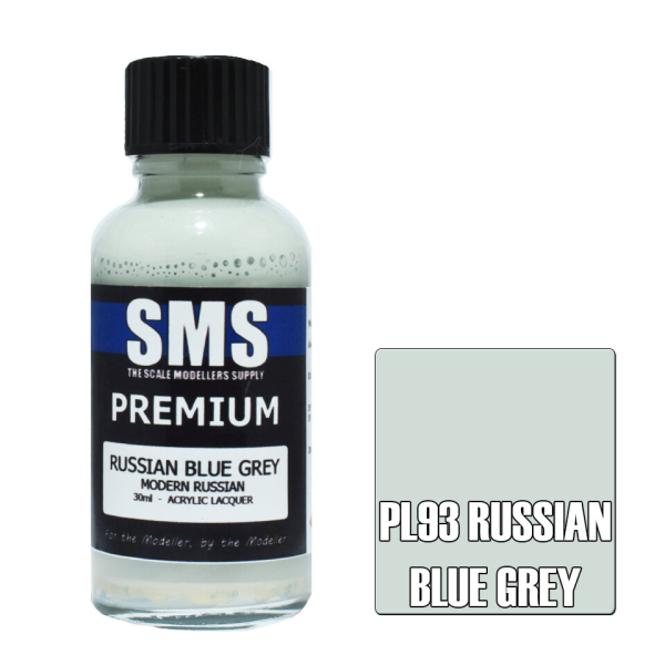 The Scale Modellers Supply (SMS) Premium RUSSIAN BLUE GREY 30ml | 707959822515