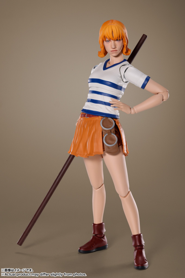 BANDAI Tamashii NAMI（A Netflix Series: ONE PIECE） "A Netflix Series: ONE PIECE", TAMASHII NATIONS S.H.Figuarts(4573102662569)(4573102662569)