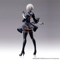 SQUARE ENIX NieR:Automata VER.1.1A Statuette - 2B (YoRHa No. 2 Type B) NO GOGGLES VER. | 4988601372725