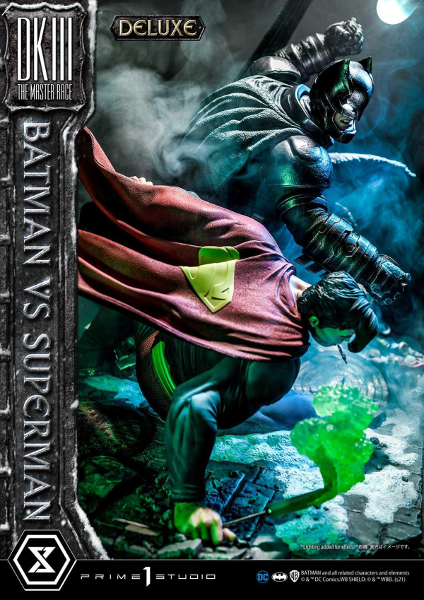 Prime 1 Studio Ultimate Diorama Masterline Batman:The Dark Knight Returns (Comics) Batman versus Superman Deluxe Version(4580708030869)(4580708030869)