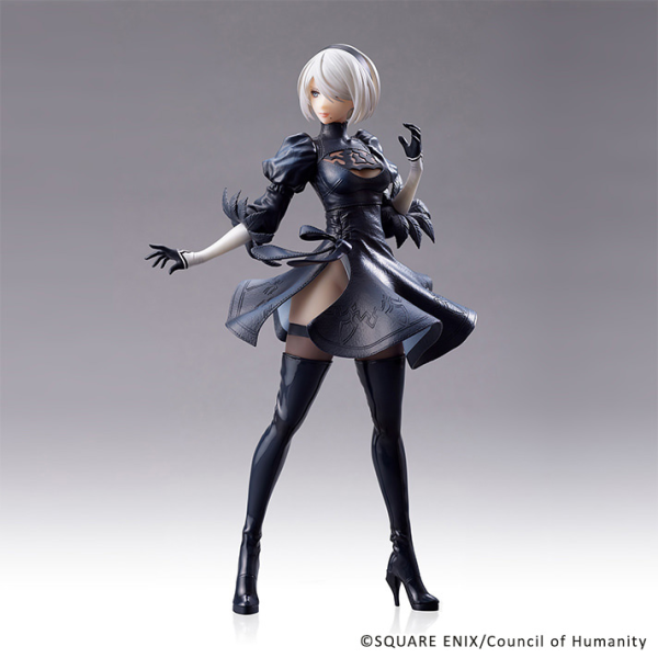 SQUARE ENIX NieR:Automata VER.1.1A Statuette - 2B (YoRHa No. 2 Type B) NO GOGGLES VER.