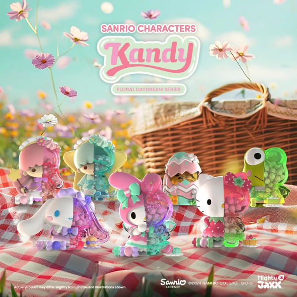 Mighty Jaxx Kandy: Sanrio Floral Daydream Series(658215289378)(658215289378)