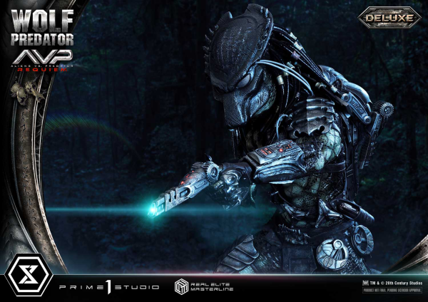 Prime 1 Studio Real Elite Masterline Aliens vs. Predator: Requiem Wolf Predator DX Bonus Version | 4582647121646