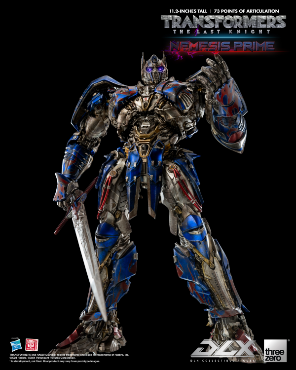 Three Zero Transformers: The Last Knight - DLX Nemesis Prime | 4895250811041