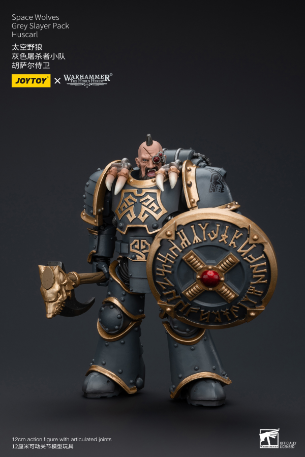 Joy Toy Space Wolves Grey Slayer Pack Huscarl | 6973130377387