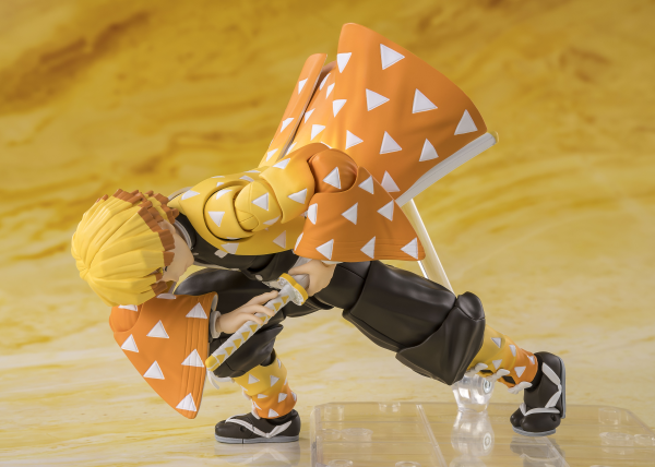 TAMASHII NATIONS Zenitsu Agatsuma "Demon Slayer: Kimetsu no Yaiba", TAMASHII NATIONS S.H.Figuarts | 4573102673619