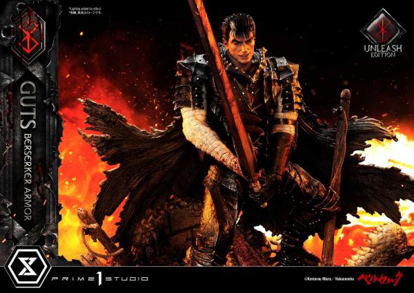 Prime 1 Studio Ultimate Premium Masterline Berserk Guts, Berserker Armor Unleash Edition Deluxe Version(4582535948553)(4582535948553)
