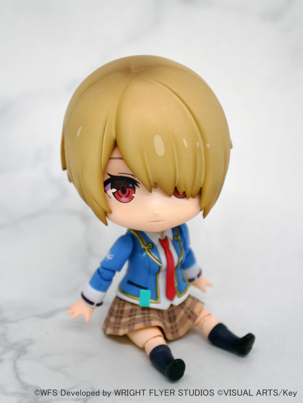 elcoco DFORM＋ Heaven Burns Red Ruka Kayamori Deforme Action Figure | 4515142459587