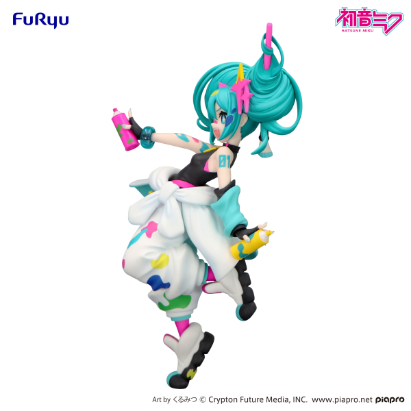 FuRyu Hatsune Miku Trio-Try-iT Figure -Paint Girl-(4571623503453)(4571623503453)