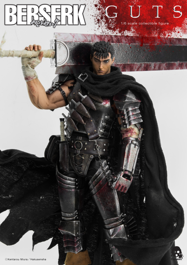 threezero BERSERK - Guts (Black Swordsman)(4897056200425)(4897056200425)