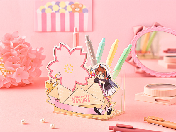 Good Smile Company Cardcaptor Sakura 25th Anniversary Acrylic Pen Stand: School Uniform