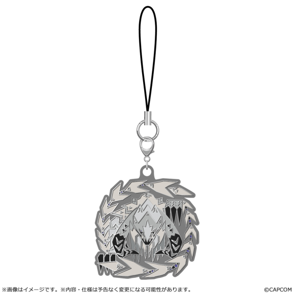 CAPCOM Monster Hunter Wilds Monster icon Metal Keychain | 4976219135474