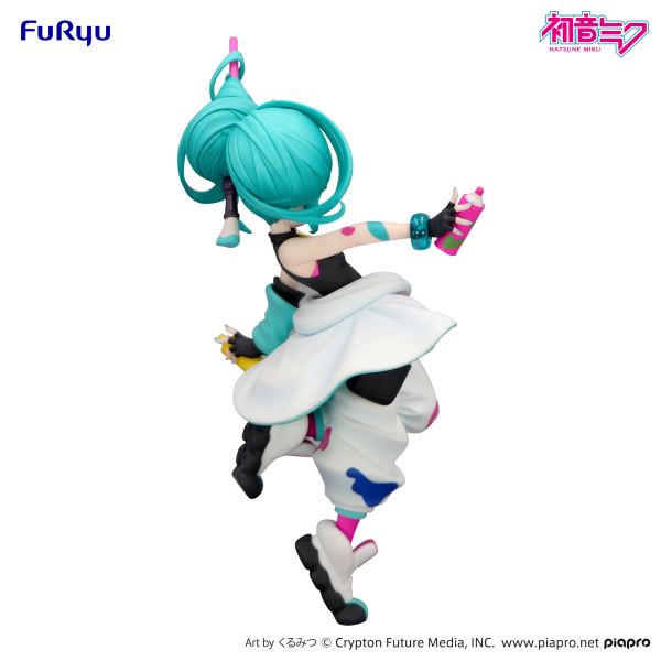 FuRyu Hatsune Miku Trio-Try-iT Figure -Paint Girl-(4571623503453)(4571623503453)