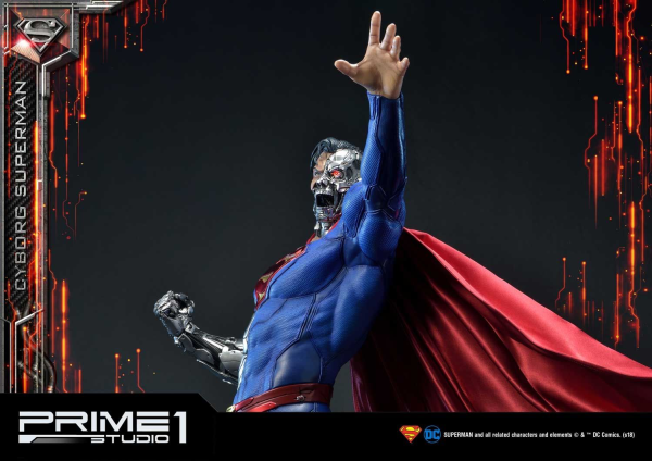 Prime 1 Studio Museum Masterline Superman (Comics) Cyborg Superman EX Version(4562471908019)(4562471908019)
