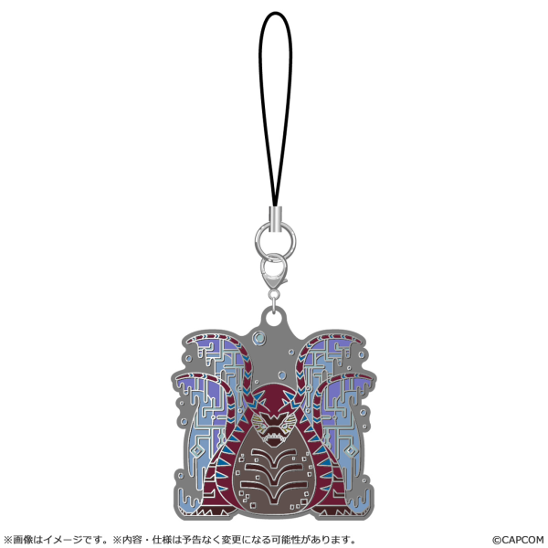 CAPCOM Monster Hunter Wilds Monster icon Metal Keychain | 4976219135474