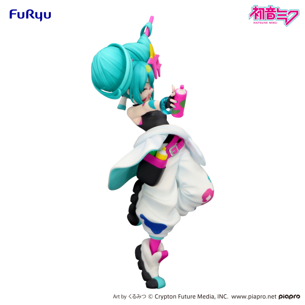 FuRyu Hatsune Miku Trio-Try-iT Figure -Paint Girl-(4571623503453)(4571623503453)