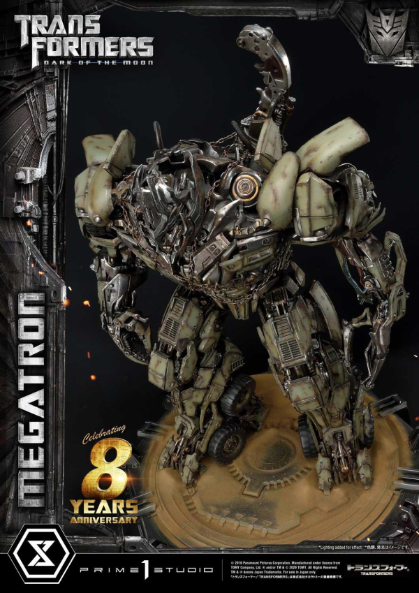 Prime 1 Studio Museum Masterline Transformers: Dark of the Moon (Film) Megatron EX Bonus Version(4582535944968)(4582535944968)