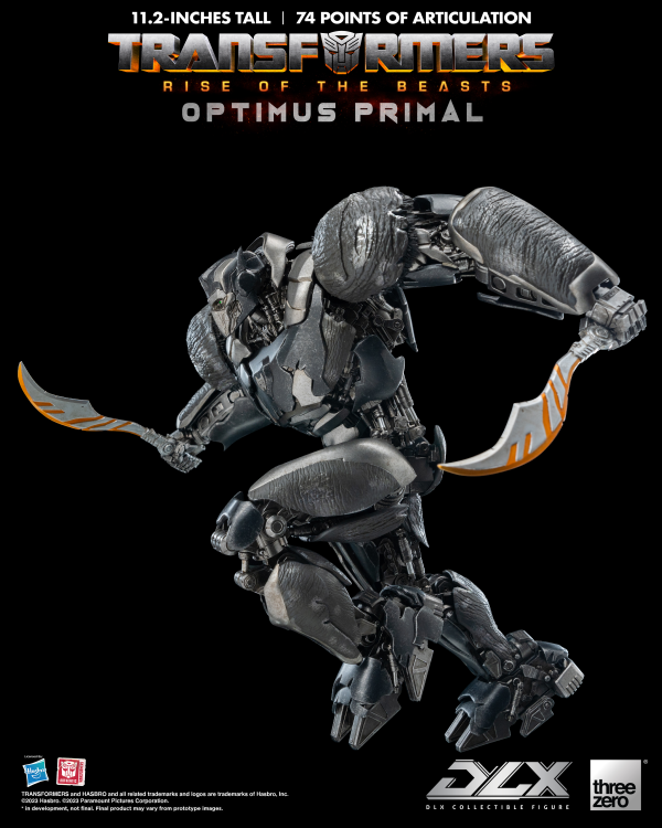 Three Zero Transformers: Rise of the Beasts - DLX Optimus Primal | 4895250808294