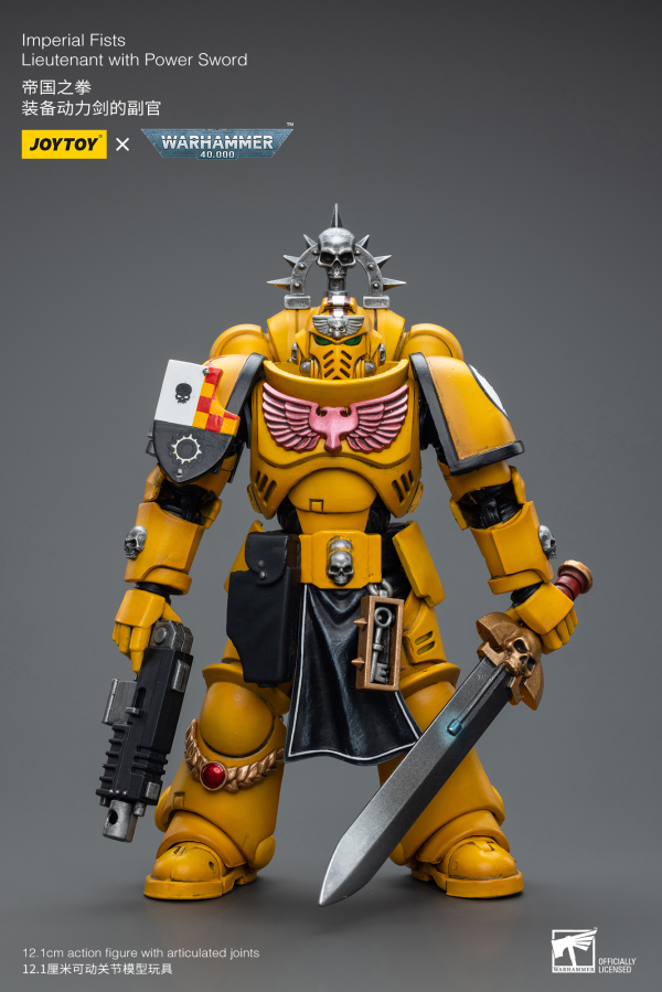 Joy Toy Imperial Fists Lieutenant with Power Sword(6973130377714)(6973130377714)