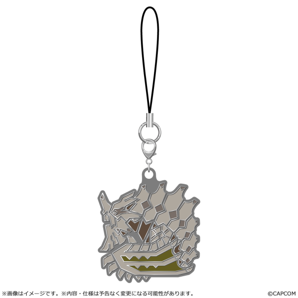 CAPCOM Monster Hunter Wilds Monster icon Metal Keychain | 4976219135474