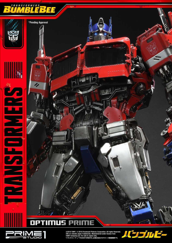 Prime 1 Studio Museum Masterline Transformers: Bumblebee (Film) Optimus Prime Cybertron Edition(4562471909009)(4562471909009)