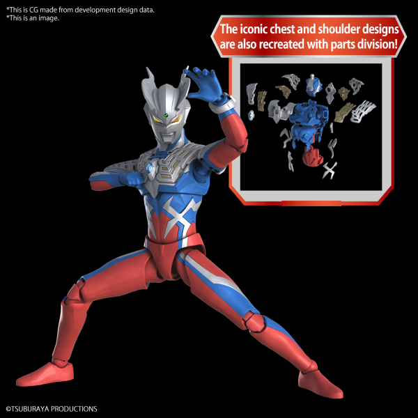 BANDAI Hobby Figure-rise Standard ULTRAMAN ZERO(4573102640130)(4573102640130)