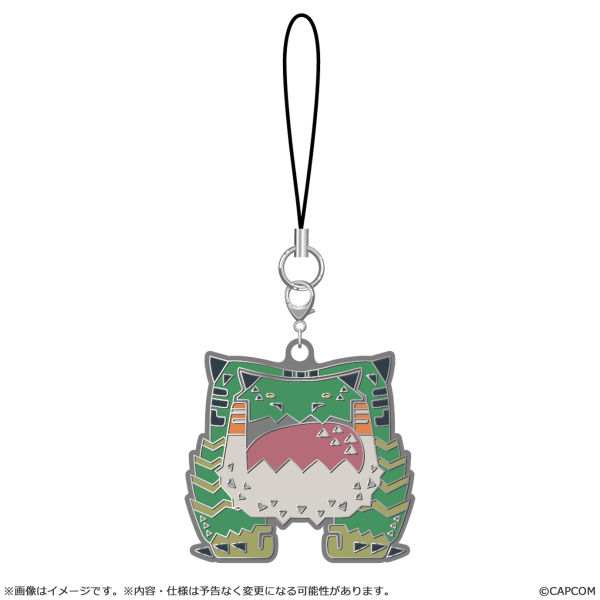 CAPCOM Monster Hunter Wilds Monster icon Metal Keychain | 4976219135474