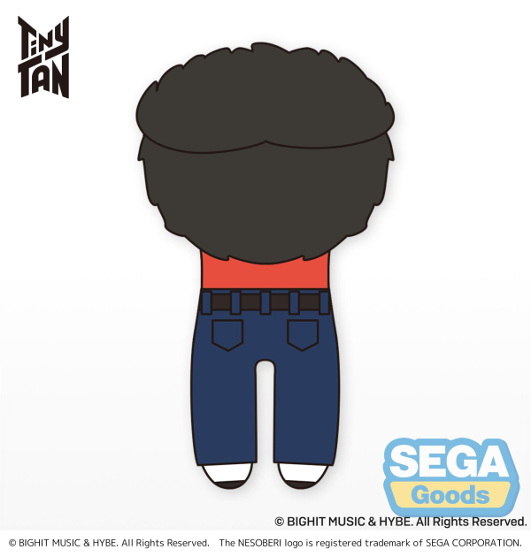 SEGA NESOBERI (Lay-Down) "TinyTAN" Tera Jumbo Plush ~Dynamite~ "j-hope" | 4580779526476