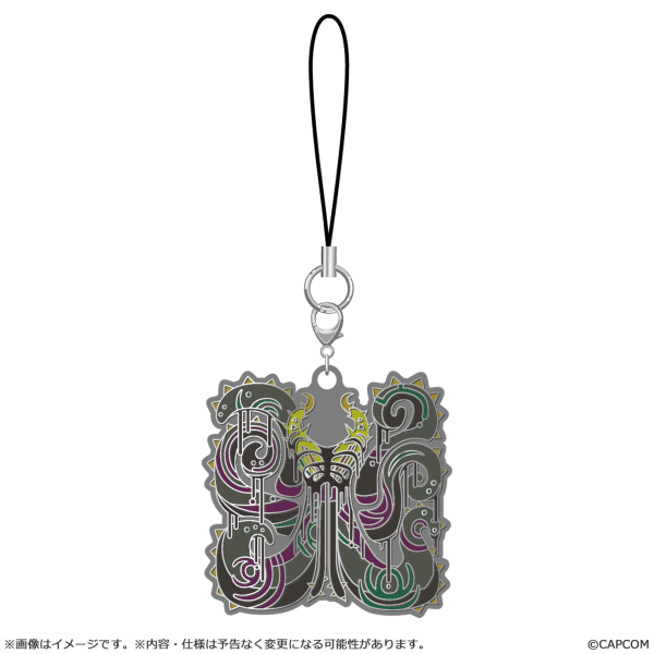 CAPCOM Monster Hunter Wilds Monster icon Metal Keychain | 4976219135474