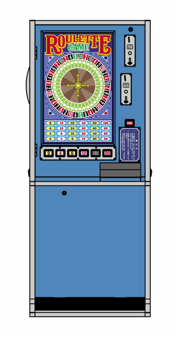 1/12 ROULETTE GAME OF CANDY STORE