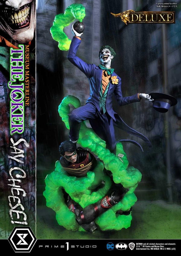 Prime 1 Studio Museum Masterline Batman (Comics) The Joker - Say Cheese! DX Bonus Version(4580708035123)(4580708035123)