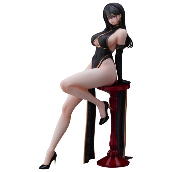 eStream Hayabusa Illustration Black China Dress-chan(4589642714477)(4589642714477)