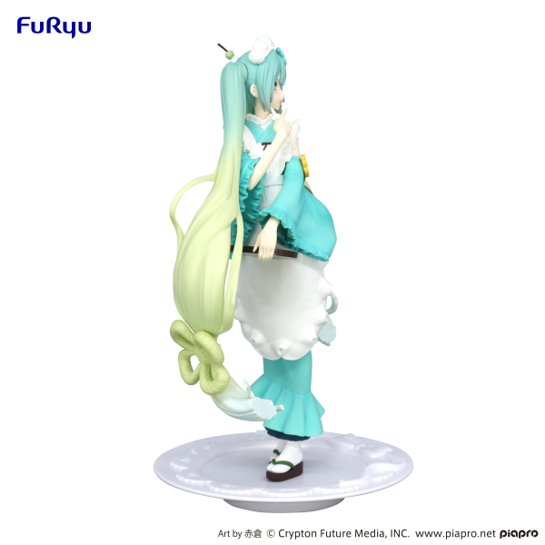 FURYU Corporation Hatsune Miku　Exceed Creative Figure -Matcha Green Tea Parfait Mint ver.-(4582655076440)(4582655076440)