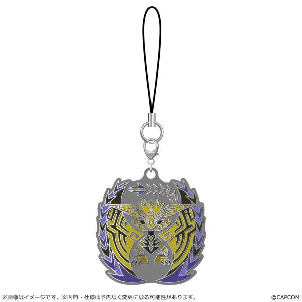CAPCOM Monster Hunter Wilds Monster icon Metal Keychain | 4976219135474