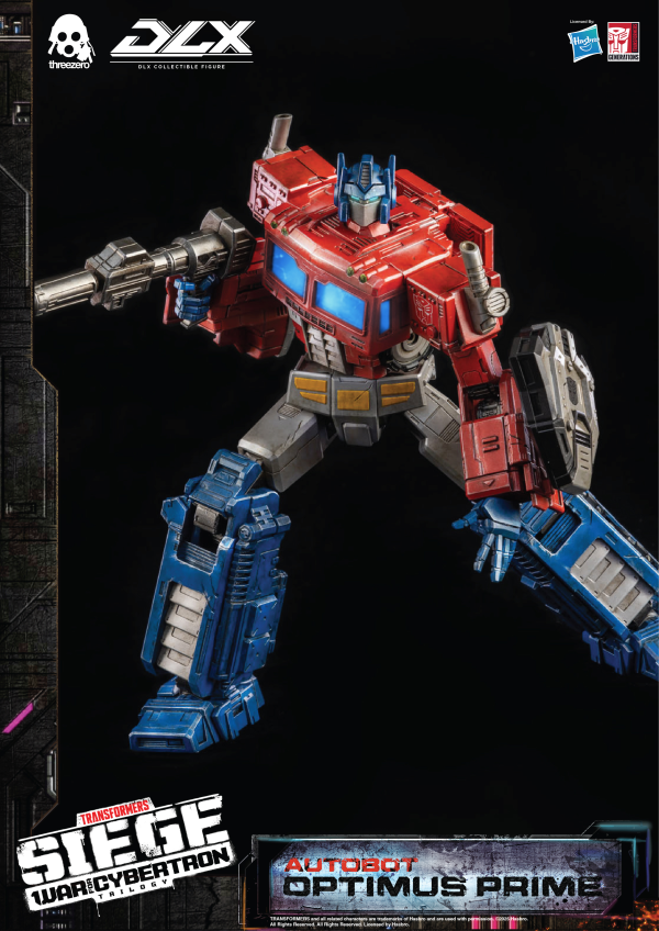 threezero Transformers: War for Cybertron Trilogy - DLX Optimus Prime | 4895250816343