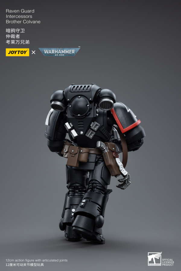 Joy Toy Warhammer 40K-Raven Guard Intercessors Brother Colvane(6973130374591)(6973130374591)