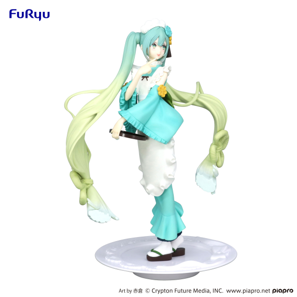 FURYU Corporation Hatsune Miku　Exceed Creative Figure -Matcha Green Tea Parfait Mint ver.-(4582655076440)(4582655076440)