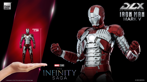 Three Zero Marvel Studios: The Infinity Saga: DLX Iron Man Mark 5 | 4897056204010