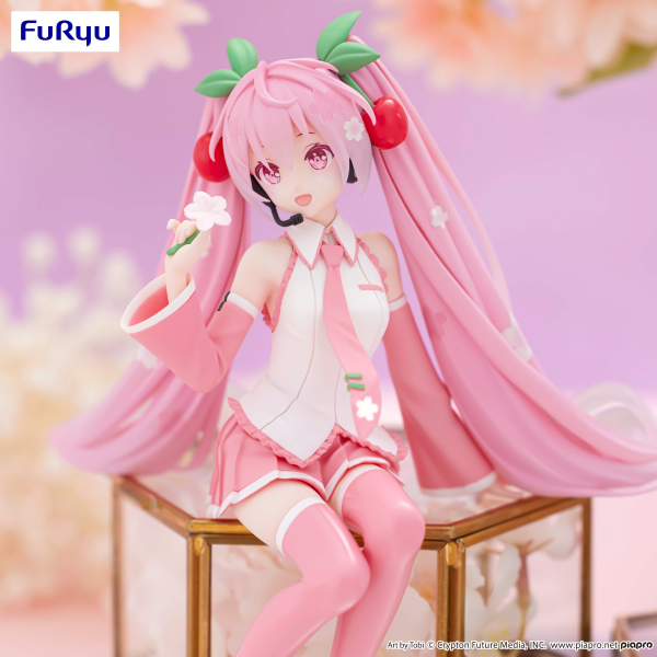 FURYU Corporation Hatsune Miku　Noodle Stopper Figure -Sakura Miku 2024-