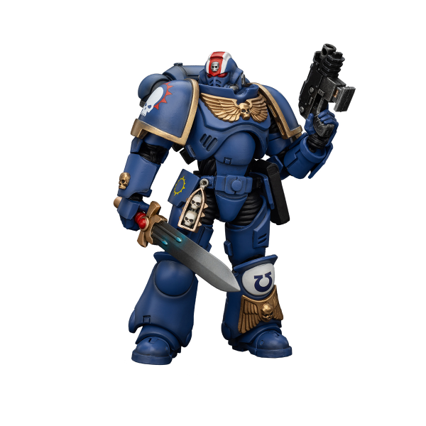 JOYTOY Ultramarines Heroes of the Chapter Primaris Lieutenant Erastus | 6973130372481