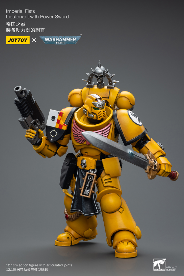 Joy Toy Imperial Fists Lieutenant with Power Sword(6973130377714)(6973130377714)