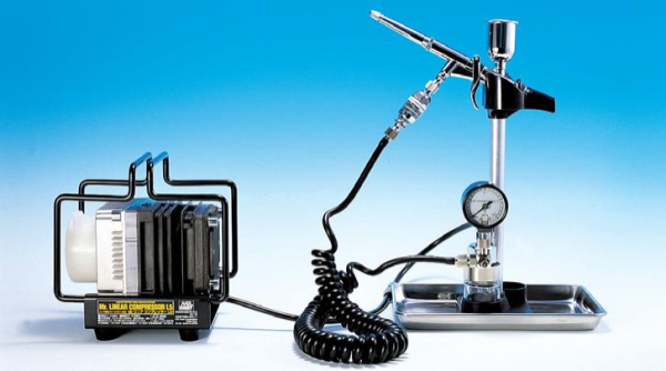 GSI Creos Mr. Linear Compressor L5 / PS-290 Airbrush Set(4973028111064)(4973028111064)